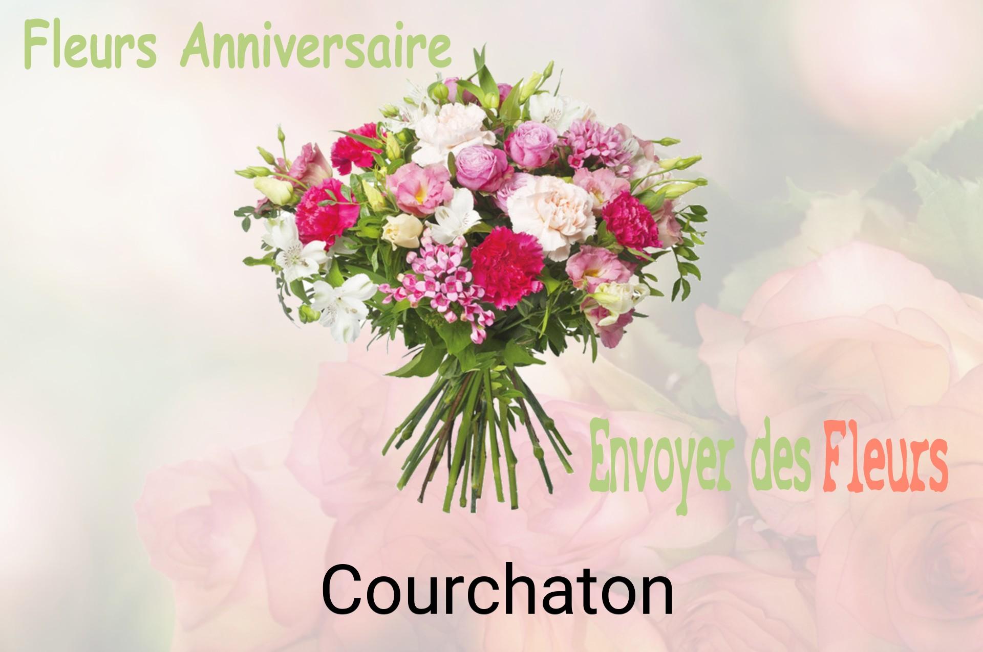 Bouquet de fleurs d’anniversaire livré à Courchaton