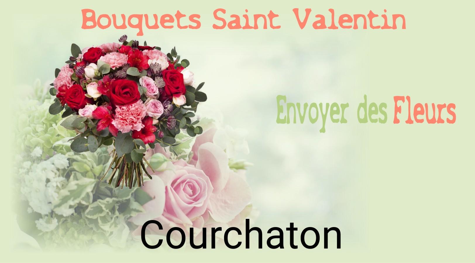 Roses de Saint-Valentin livrées à Courchaton
